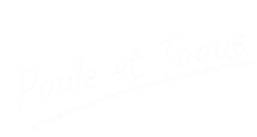 Signature de la marque Poule et Toque
